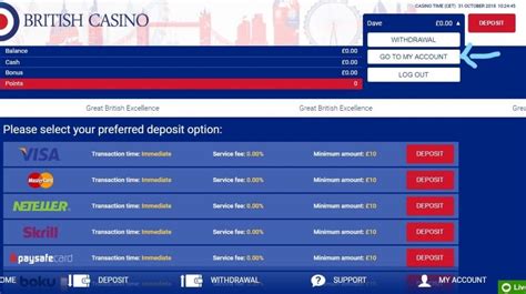 all british casino promo code